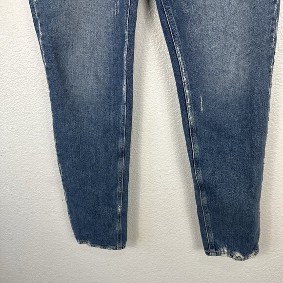 Paige Jeans Women Size 29 Hoxton Skinny Ankle Peg High Rise Button Fly - Picture 4 of 12